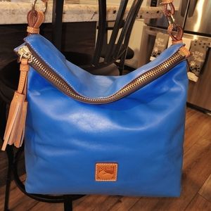 Dooney & Bourke Mckenzie Hobo Bag & Wristlet, key fob.